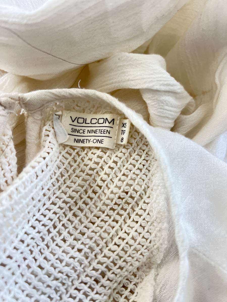 VOLCOM Boho dress - short mini or tunic top - Size 8