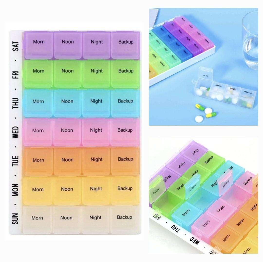 Pill organiser holder