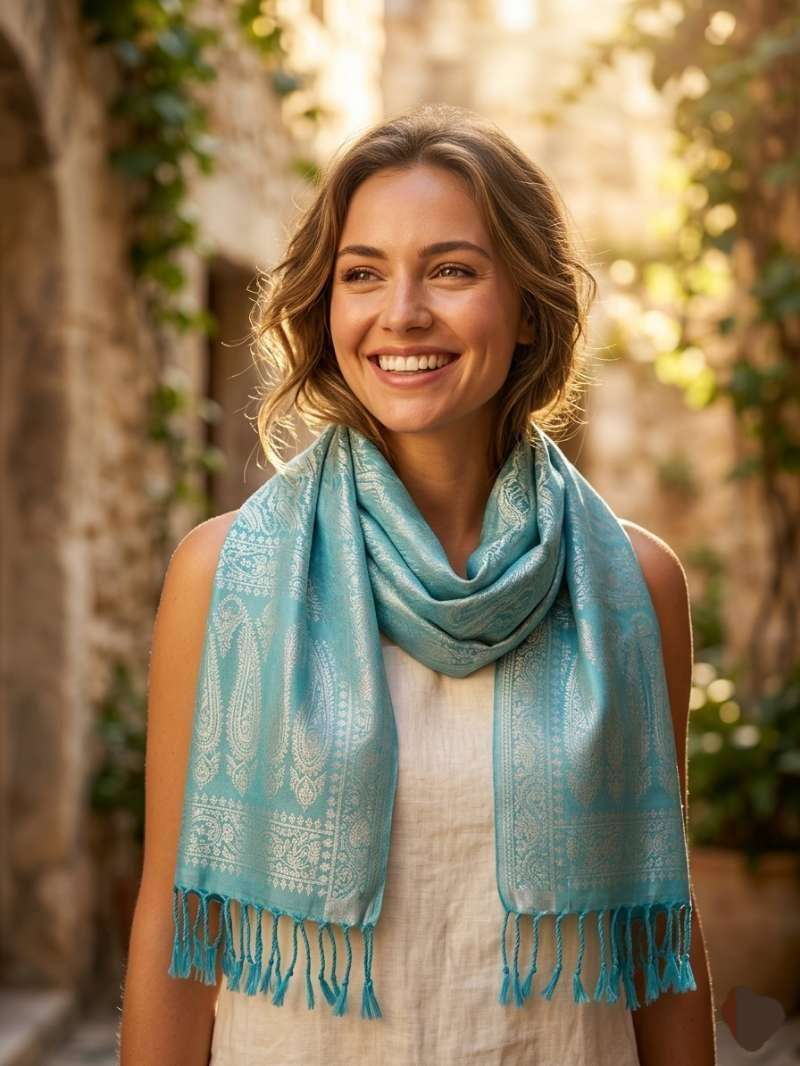 Rayon scarf
