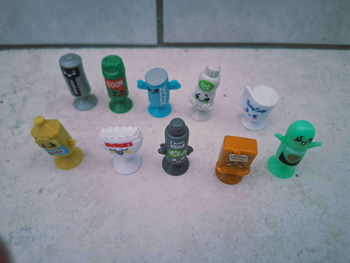 10 x Checkers stickeez mini