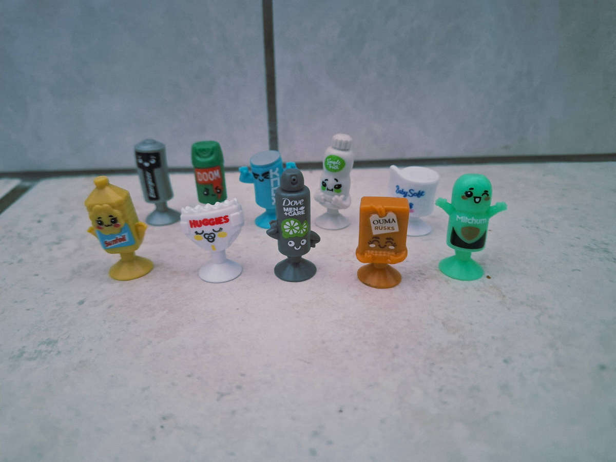 10 x Checkers stickeez mini