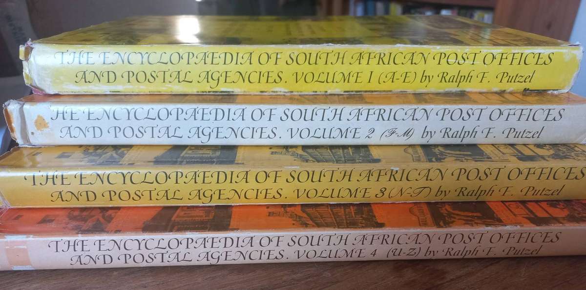 The Encyclopedia of South African Post Offices and Postal Agencies - Complete Collection Volume 1-4