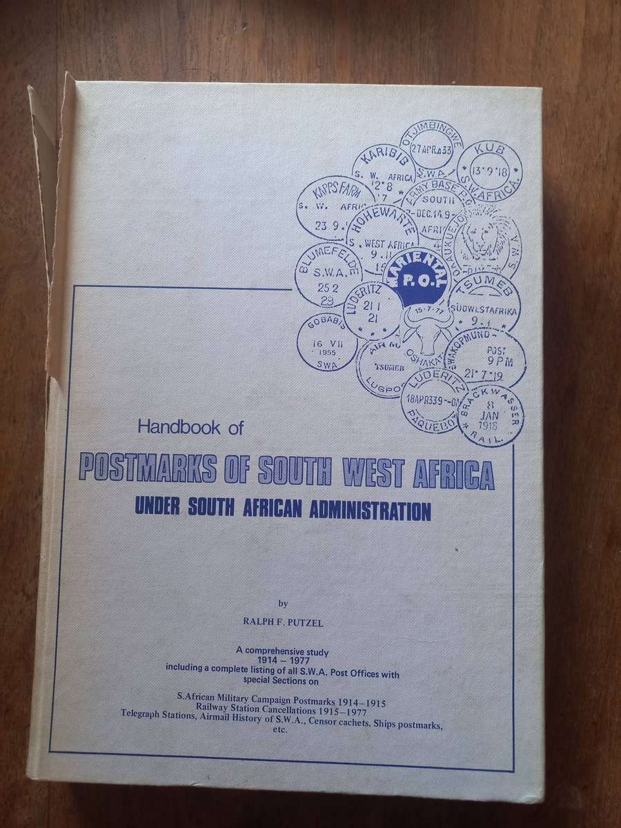 Handbook of Postmarks of SWA under SA Administration - 1977
