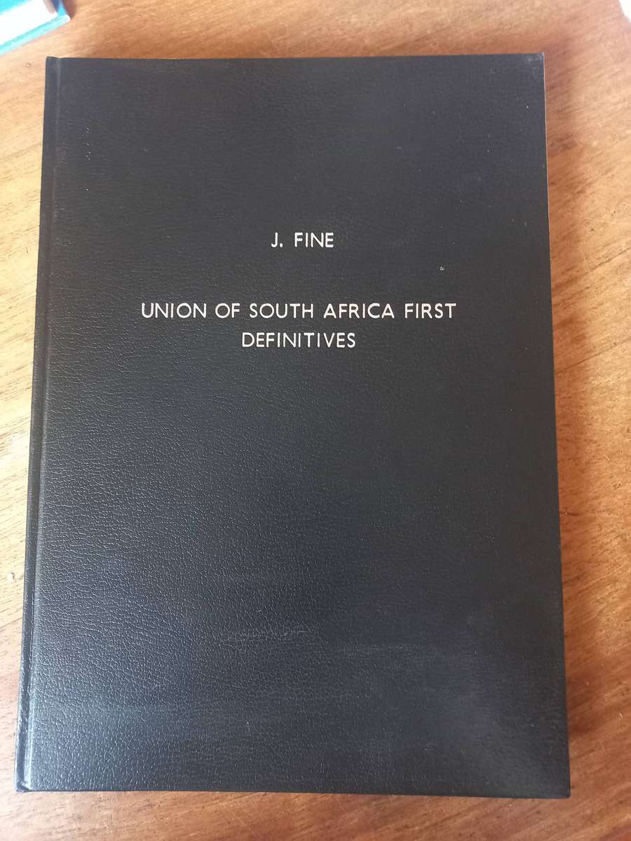 Union of South Africa First Definitives - J. Fine