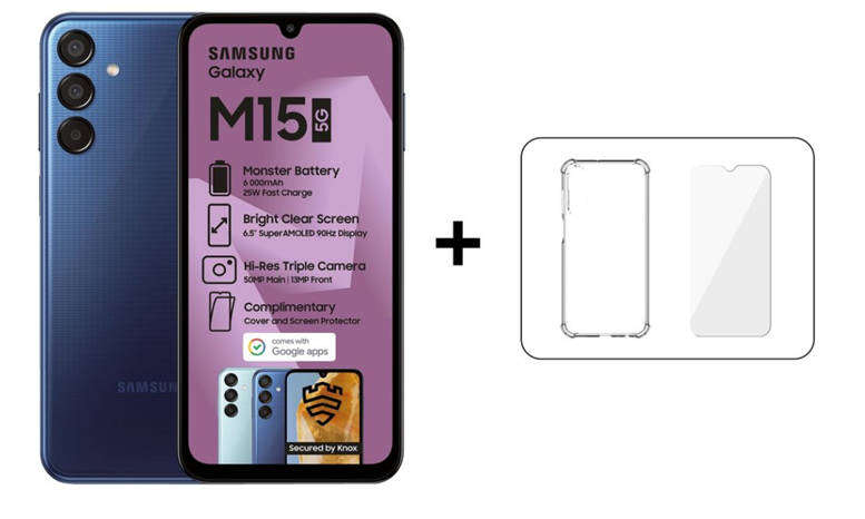 Samsung Galaxy M15 5G Dark Blue - Brand new sealed!