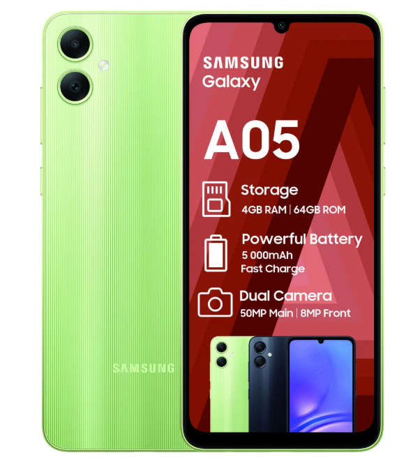 Samsung Galaxy A05 64GB light green (Brand new sealed)