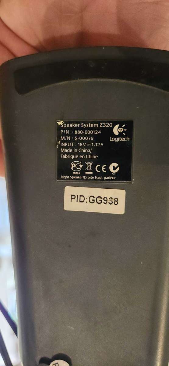 logitech speakers system z320