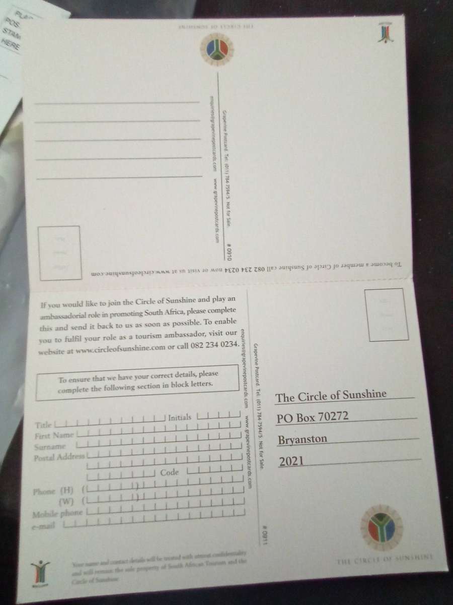 Cards SA (set of 7) (SG-123)