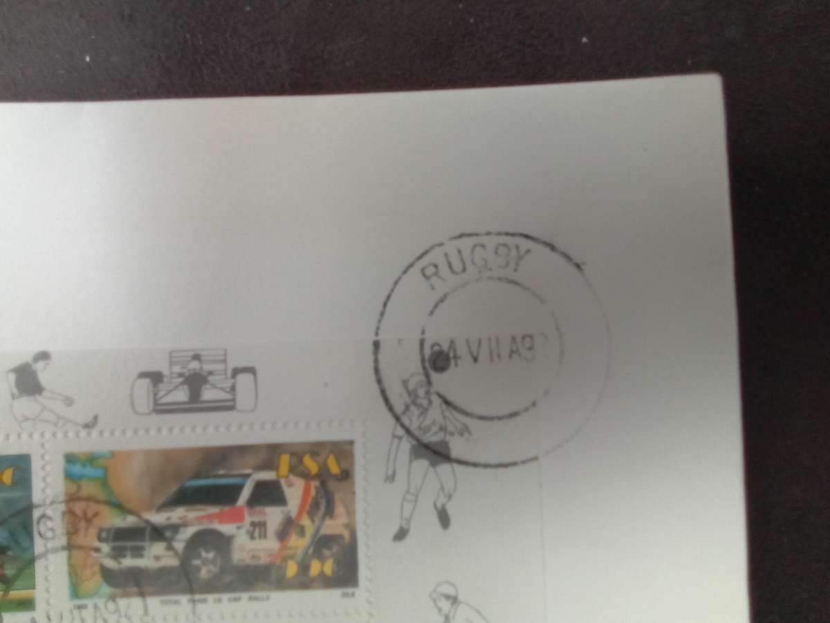 FDC Rugby SARU 1992 Stamp (AK-126B)