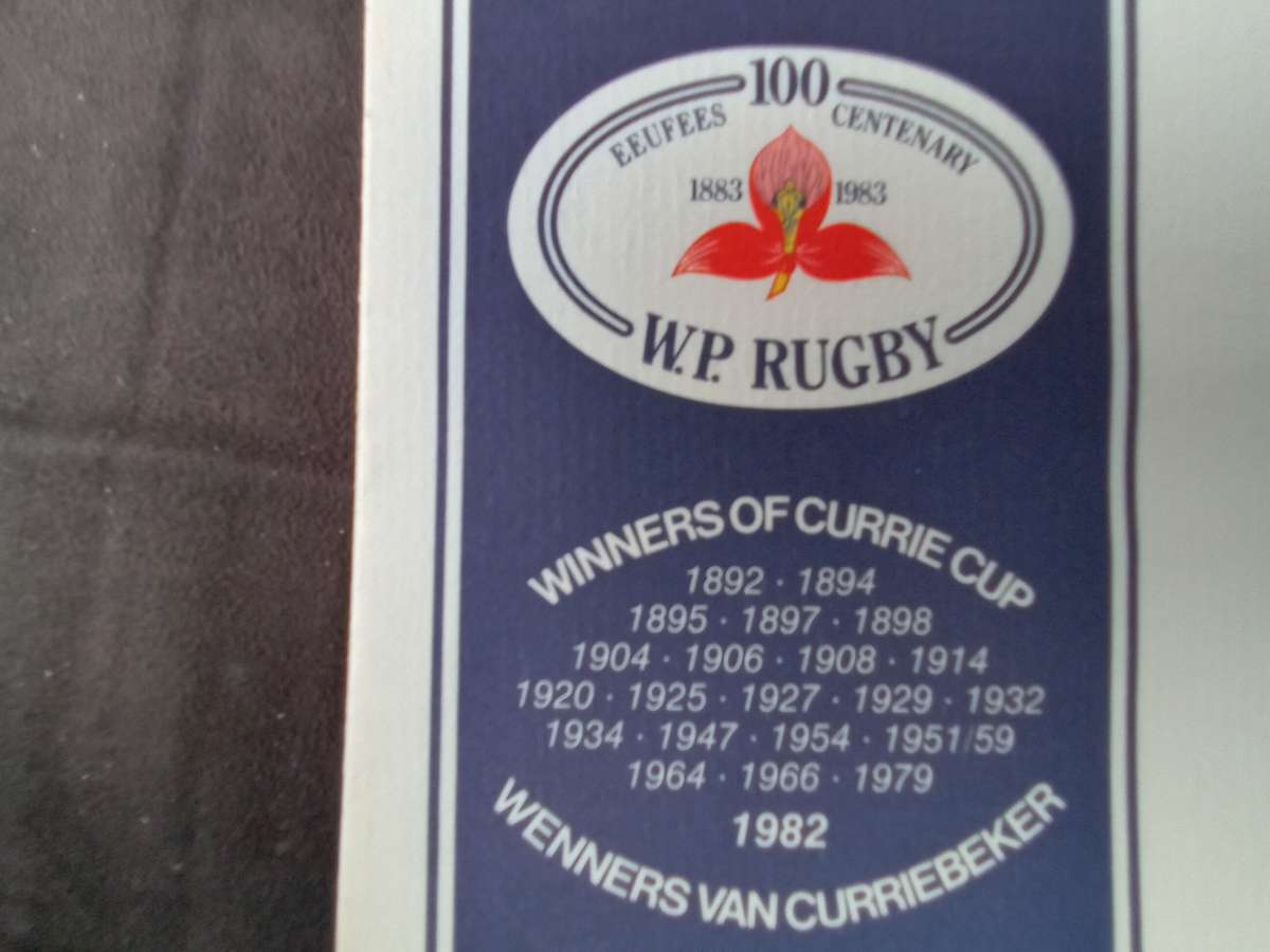 FDC Rugby WP Centenary 1995 World Cup Stamps (AK-119B)