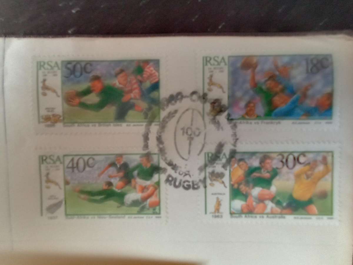 FDC Rugby SARU 1989 (AK-147D)