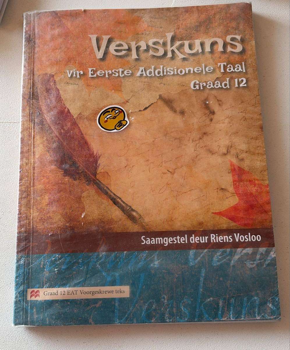 Verskuns Graad 12 Vir eerste Addisionele Taal ISBN9781431041787