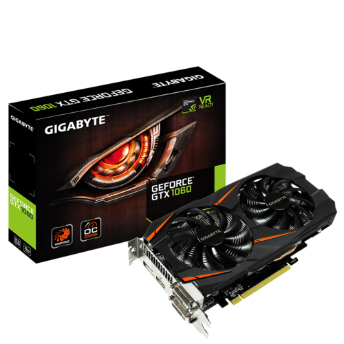 Gigabyte GeForce® GTX 1060 WINDFORCE OC 3GB