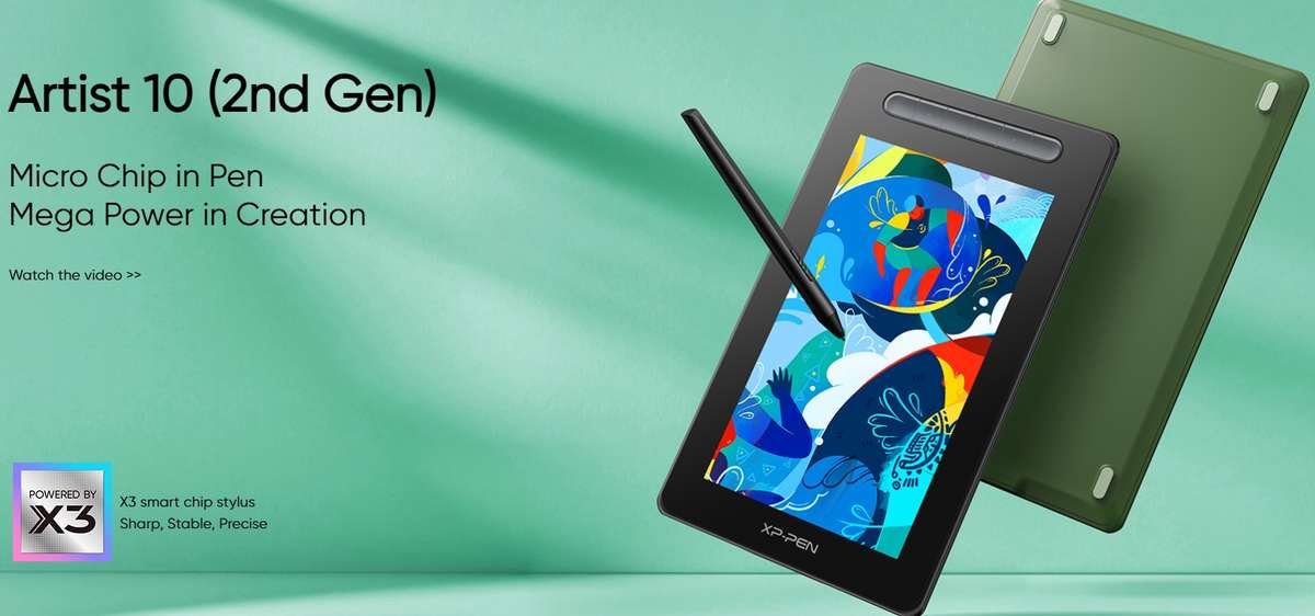 XP-Pen Artist 10 Drawing Display