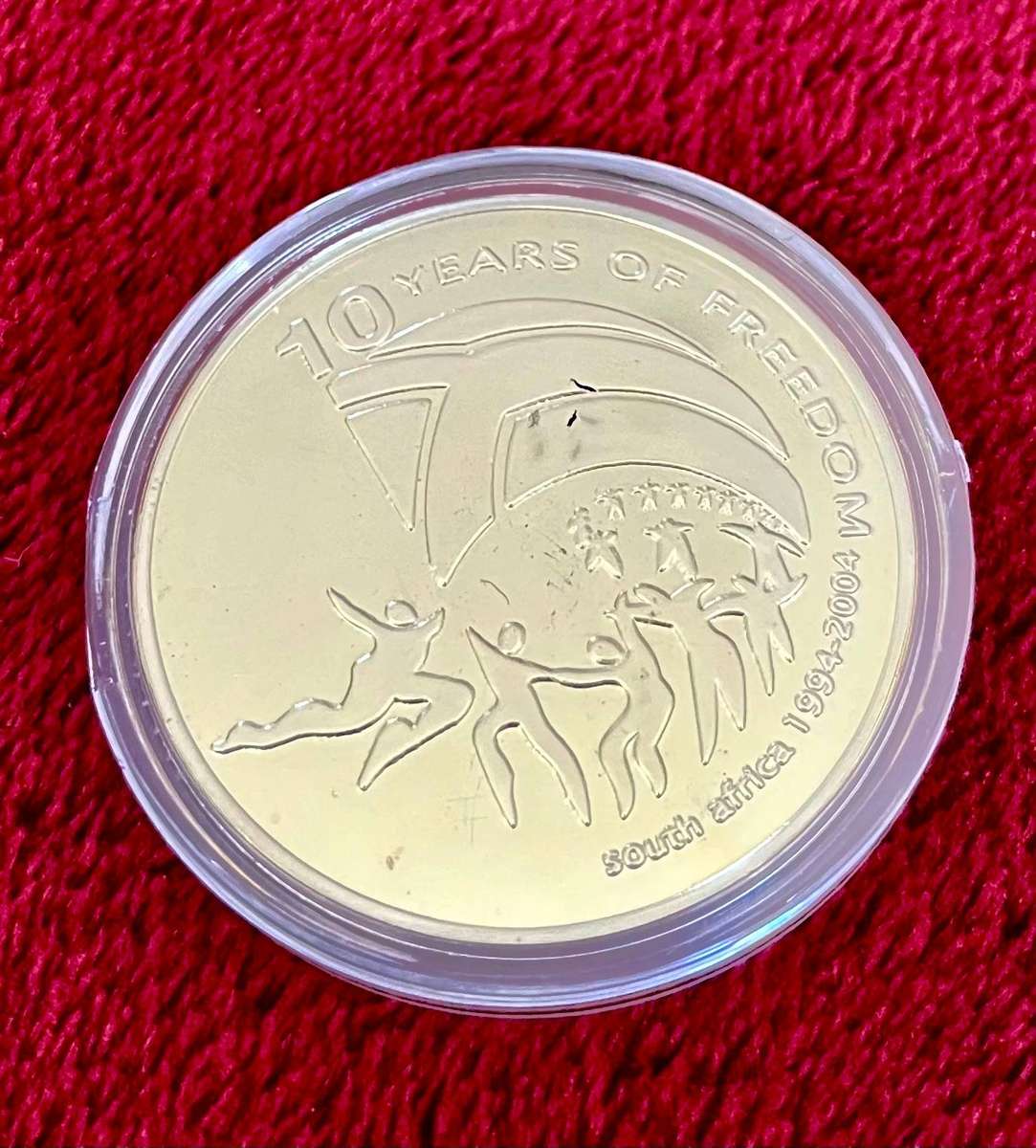 Nelson Mandela Commemorative medallion