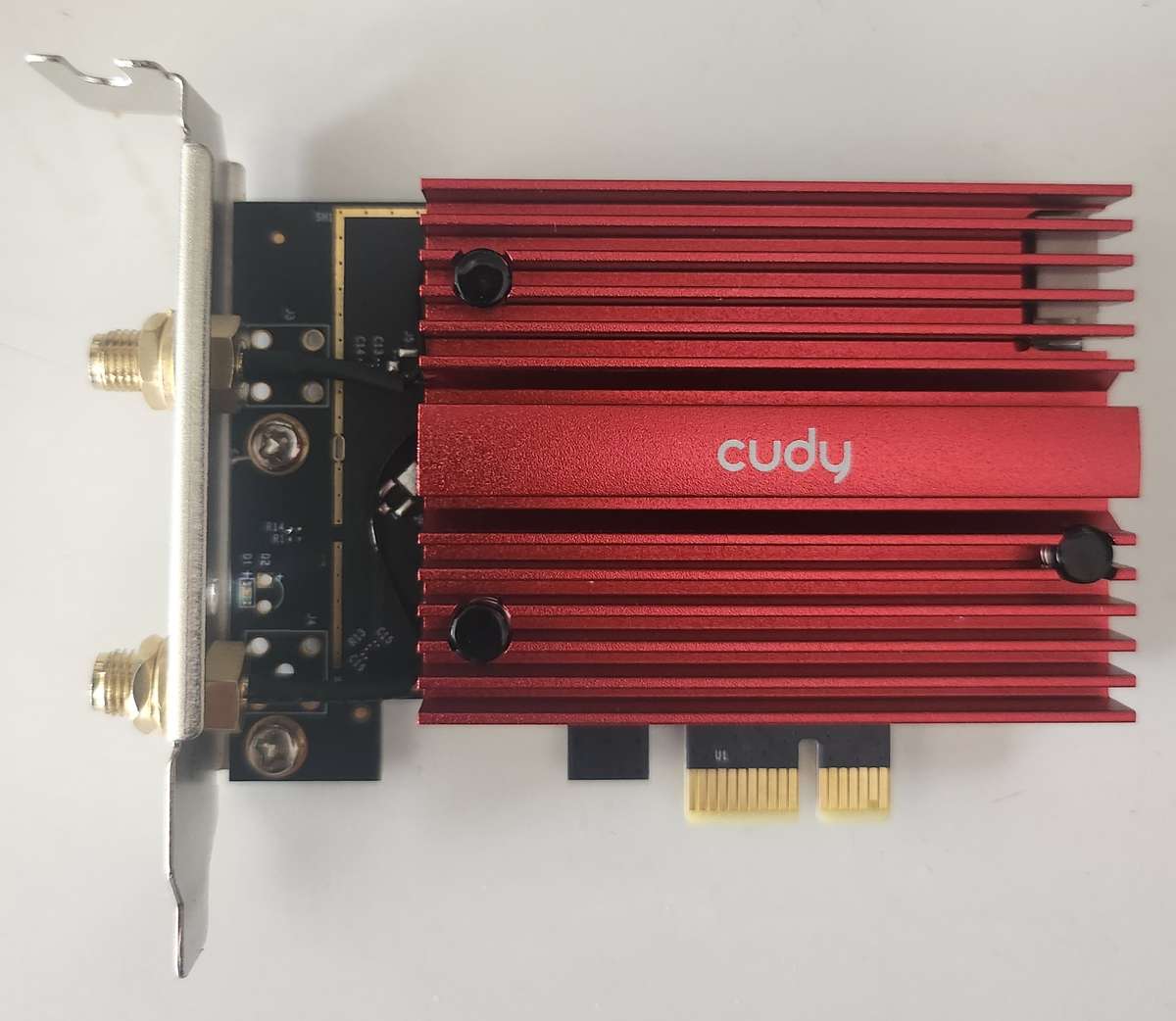 Cudy WE3000S AX5400 Tri-Band 2x2 MU-MIMO WiFi 6E PCI-E Wireless Adapter