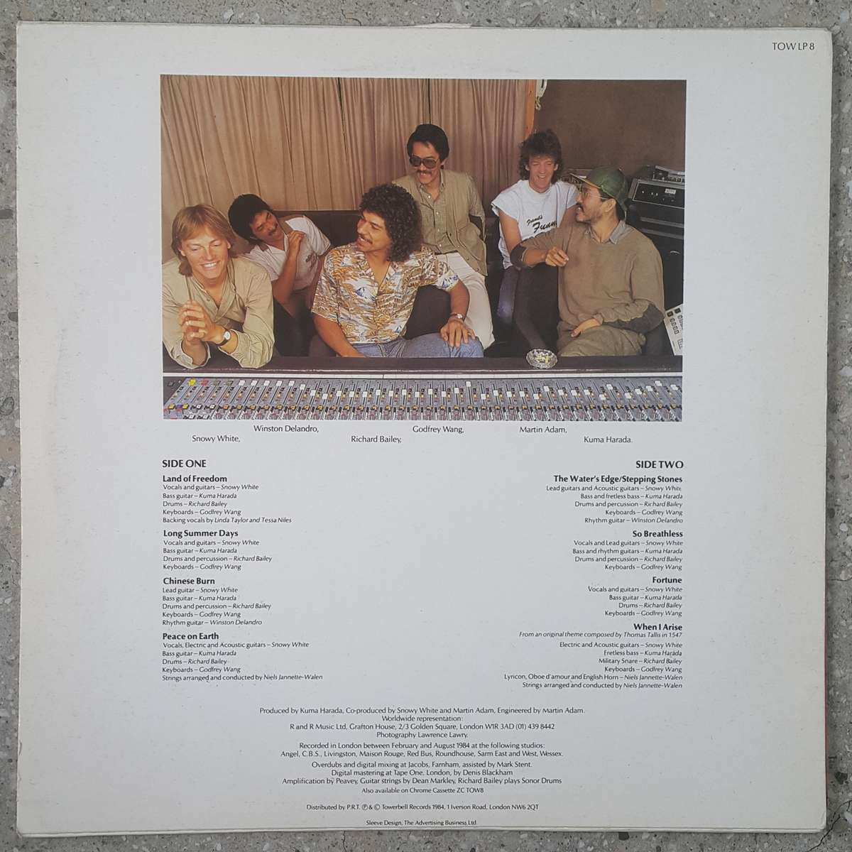 SNOWY WHITE - SNOWY WHITE Vinyl, LP, Album Country: UK Released: 1984