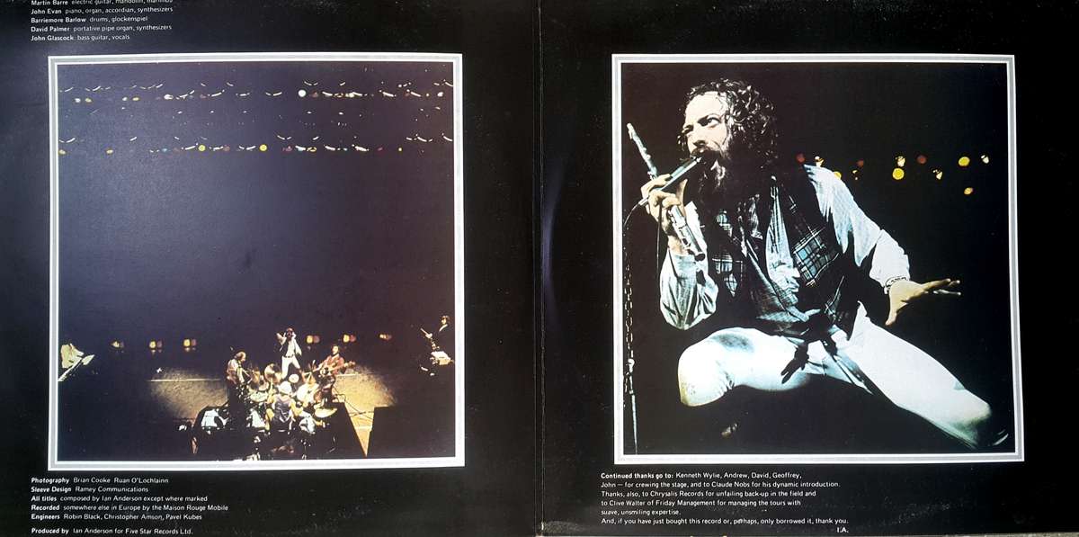 JETHRO TULL - LIVE - BURSTING OUT 2 × Vinyl, LP, Album Country: South Africa Released: 1978