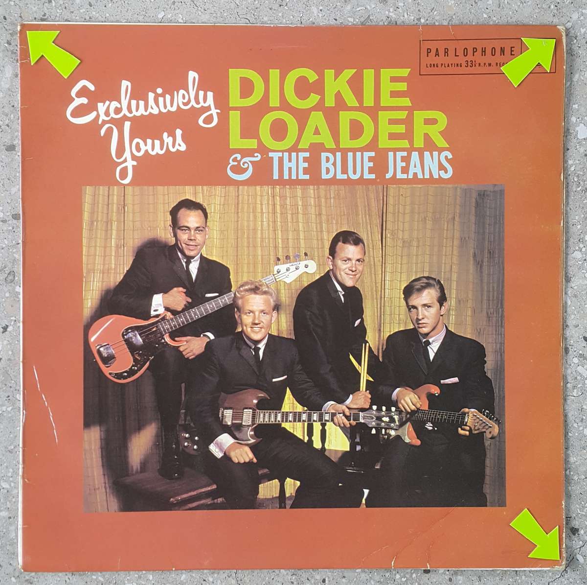 DICKIE LOADER & BLUE JEANS - EXCLUSIVELY YOURS  Vinyl, LP, Album, Mono Country: South Africa 1963