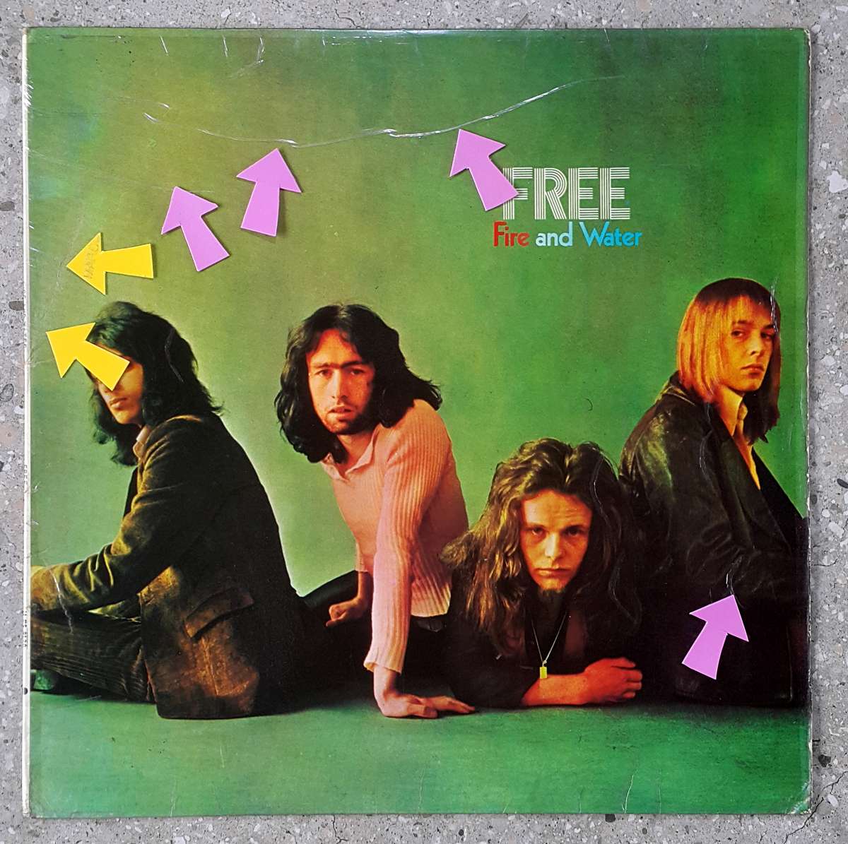 FREE - FIRE AND WATER Vinyl, LP, Album Country: South Africa Released: 1970