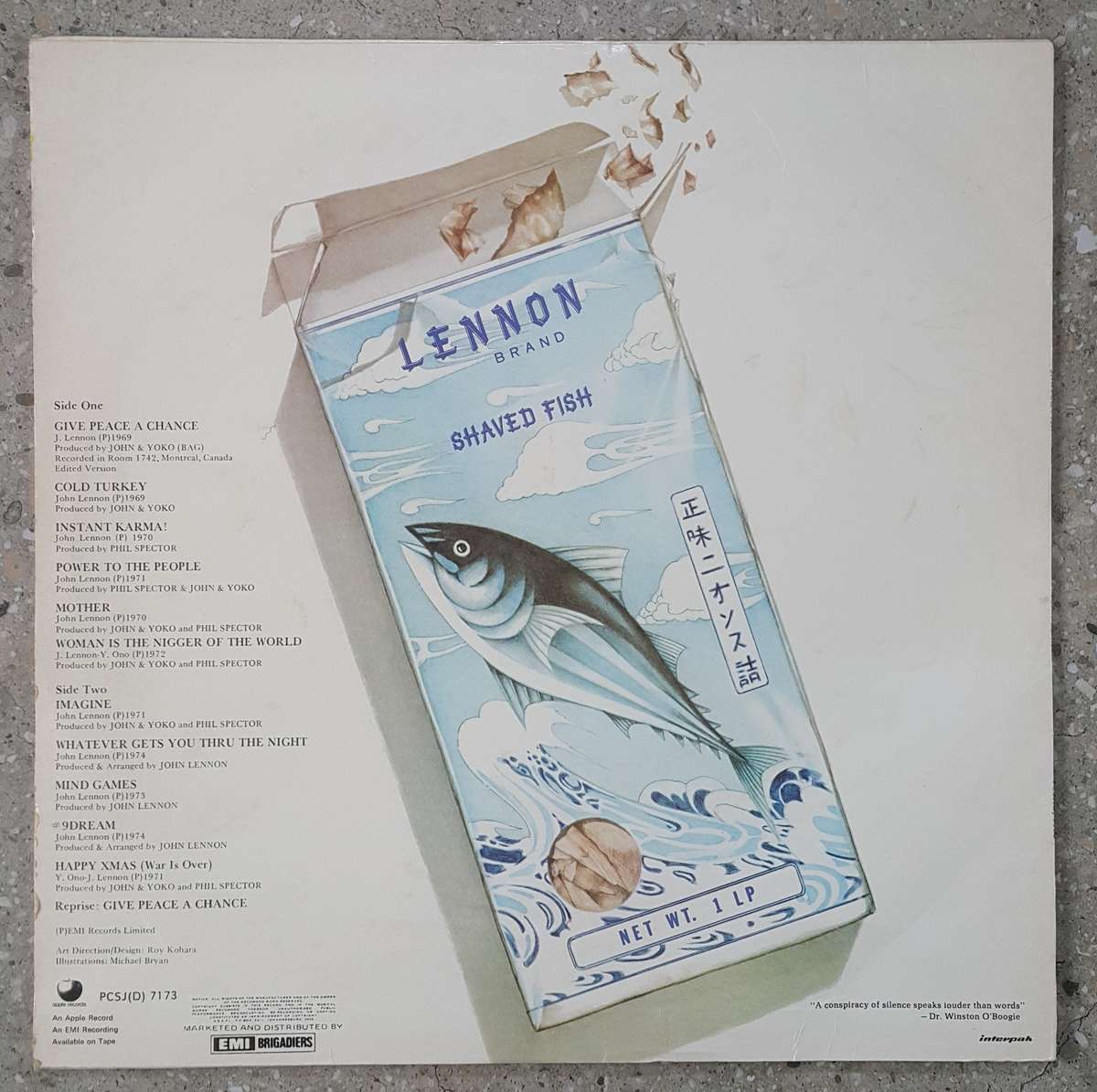 JOHN LENNON/PLASTIC ONO BAND - SHAVED FISH Vinyl, LP, Comp. Country: South Africa Released: 1975