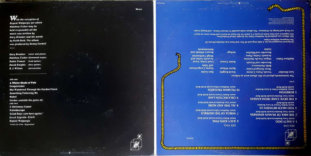 PROCOL HARUM - A WHITER SHADE OF PALE/SALTY DOG 2 × Vinyl, LP, Compilation Country: South Africa