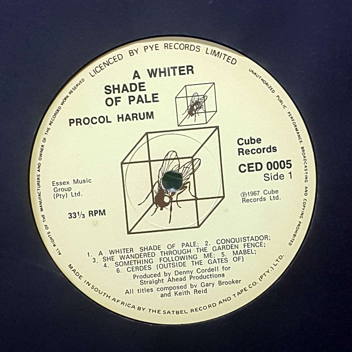 PROCOL HARUM - A WHITER SHADE OF PALE/SALTY DOG 2 × Vinyl, LP, Compilation Country: South Africa