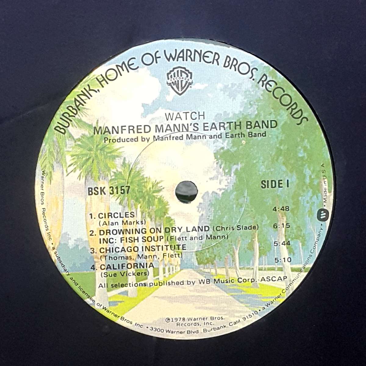 MANFRED MANN'S EARTH BAND - WATCH Vinyl, LP, Album, Winchester Pressing Country: US Released: 1978