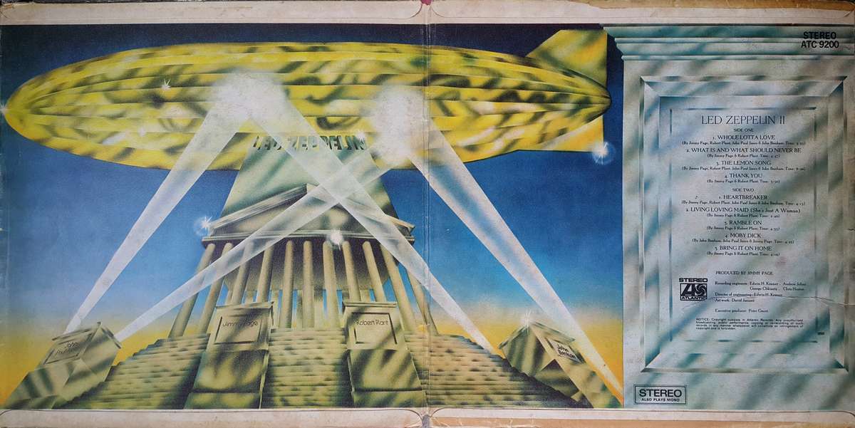 LED ZEPPELIN -  LED ZEPPELIN II  Vinyl, LP, Album, Gatefold Country: South Africa Released: 1969