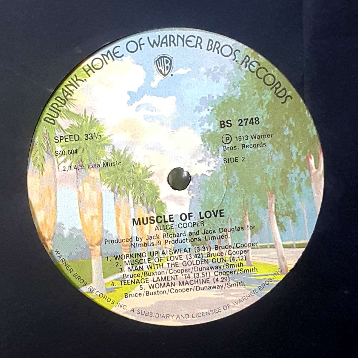 ALICE COOPER - MUSCLE OF LOVE Vinyl, LP, Album Country: South Africa Released: 1973