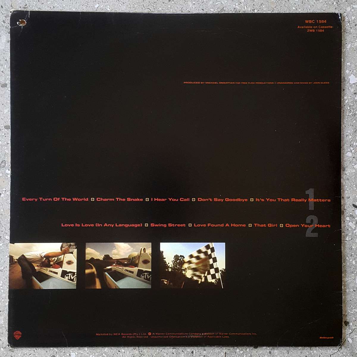 CHRISTOPHER CROSS - EVERY TURN OF THE WORLD Vinyl, LP, Album Country: South Africa Released: 1985