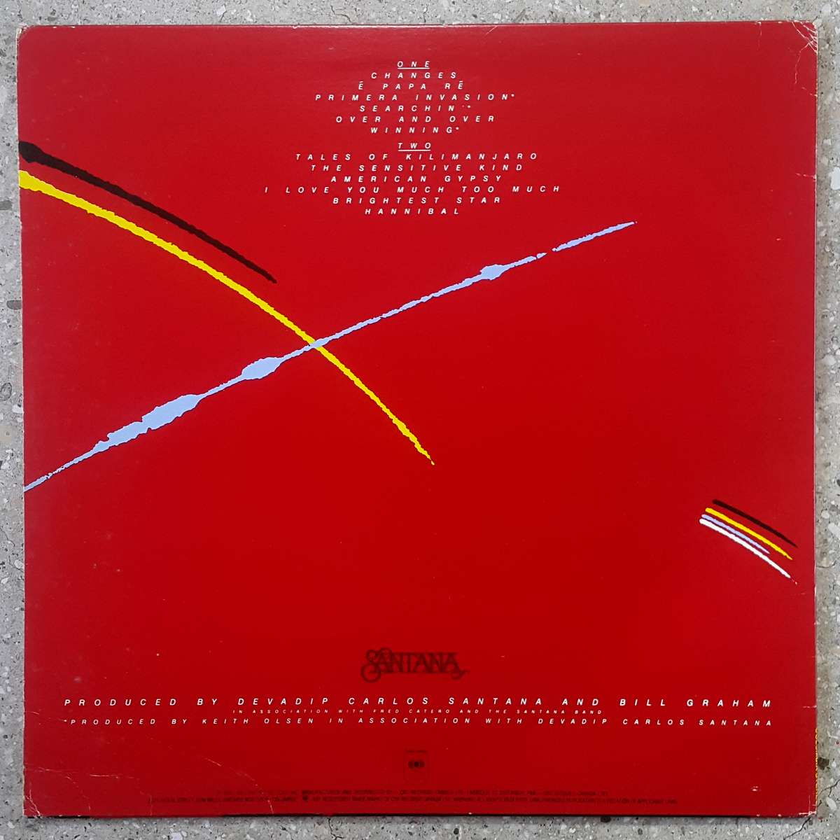 SANTANA - ZEBOP! Vinyl, LP, Album, Stereo Country: Europe Released: Apr 1981