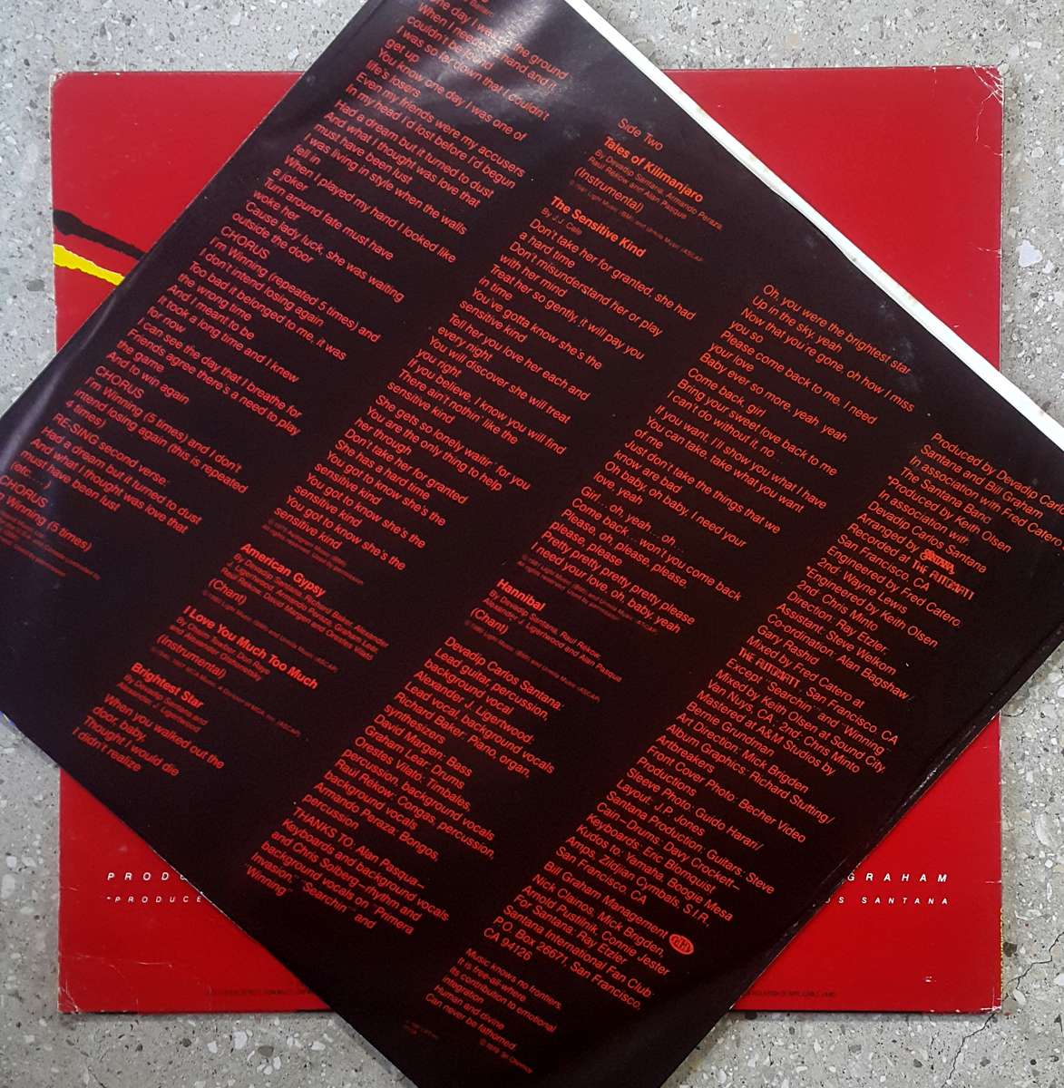 SANTANA - ZEBOP! Vinyl, LP, Album, Stereo Country: Europe Released: Apr 1981