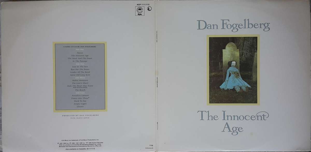 DAN FOGELBERG - THE INNOCENT AGE 2 × Vinyl, LP, Album Country: South Africa Released: 1981