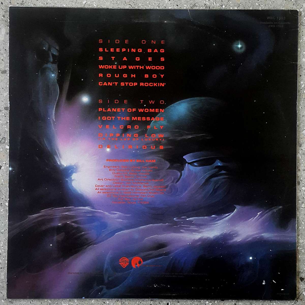 ZZ TOP - AFTERBURNER Vinyl, LP, Album Country: South Africa Released: 1985