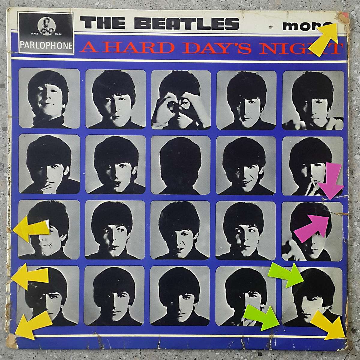 THE BEATLES - A HARD DAY'S NIGHT Vinyl, LP, Album, Mono Country: South Africa Released: 1964