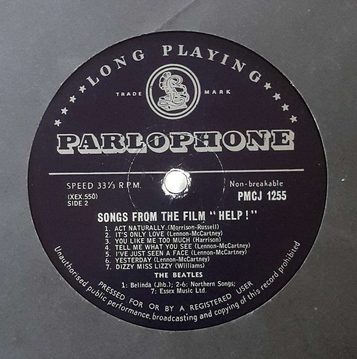 THE BEATLES - A HARD DAY'S NIGHT Vinyl, LP, Album, Mono Country: South Africa Released: 1964