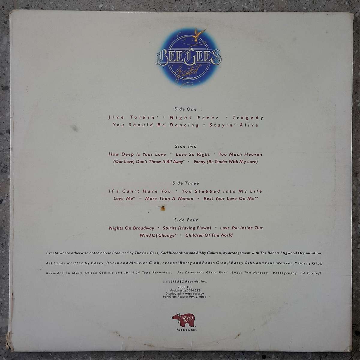 BEE GEES - GREATEST 2 × Vinyl, LP, Compilation, Trifold Country: Australia Released: Dec 1979