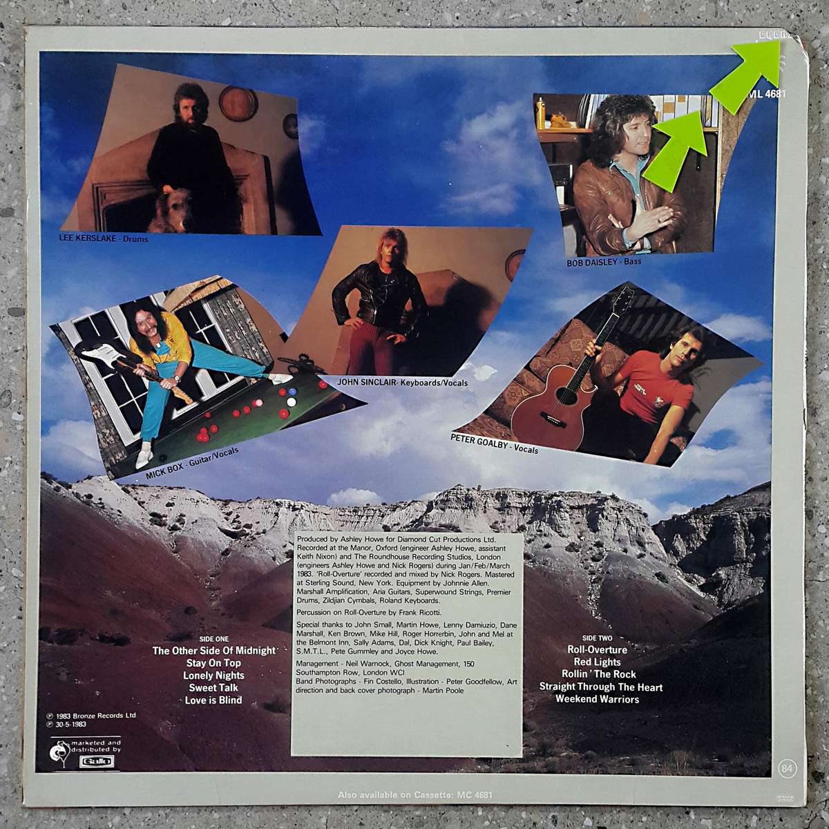 URIAH HEEP - HEAD FIRST Vinyl, LP, Album Country: South Africa Released: 30 May 1983