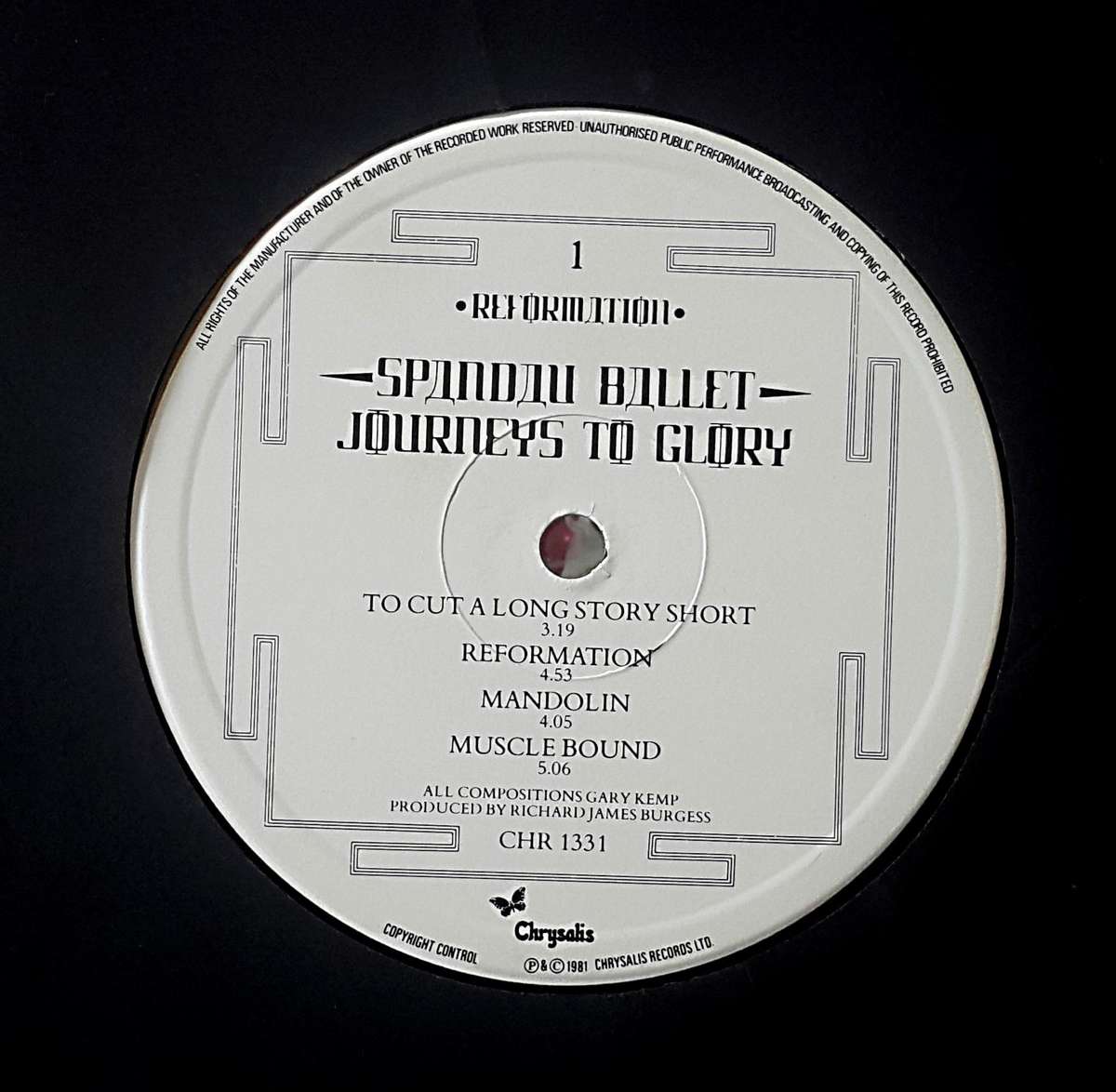 SPANDAU BALLET - JOURNEYS TO GLORY Vinyl, LP, Album Country: UK Released: 1981