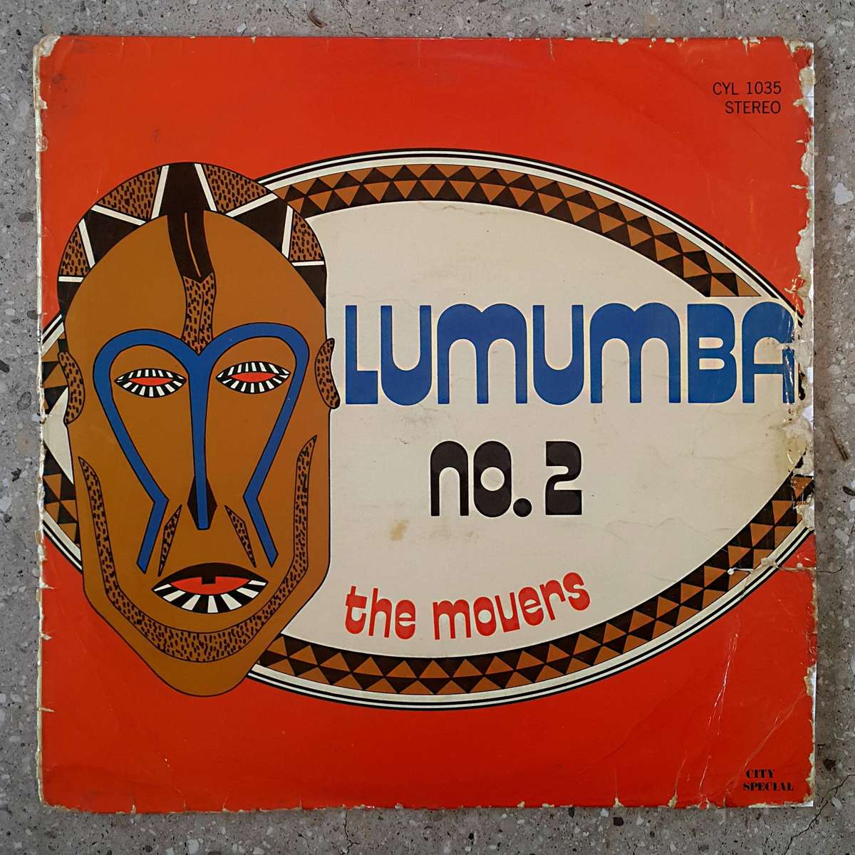 THE MOVERS - LUMUMBA NO. 2 Vinyl, LP, Album Country: South Africa Released: 1975