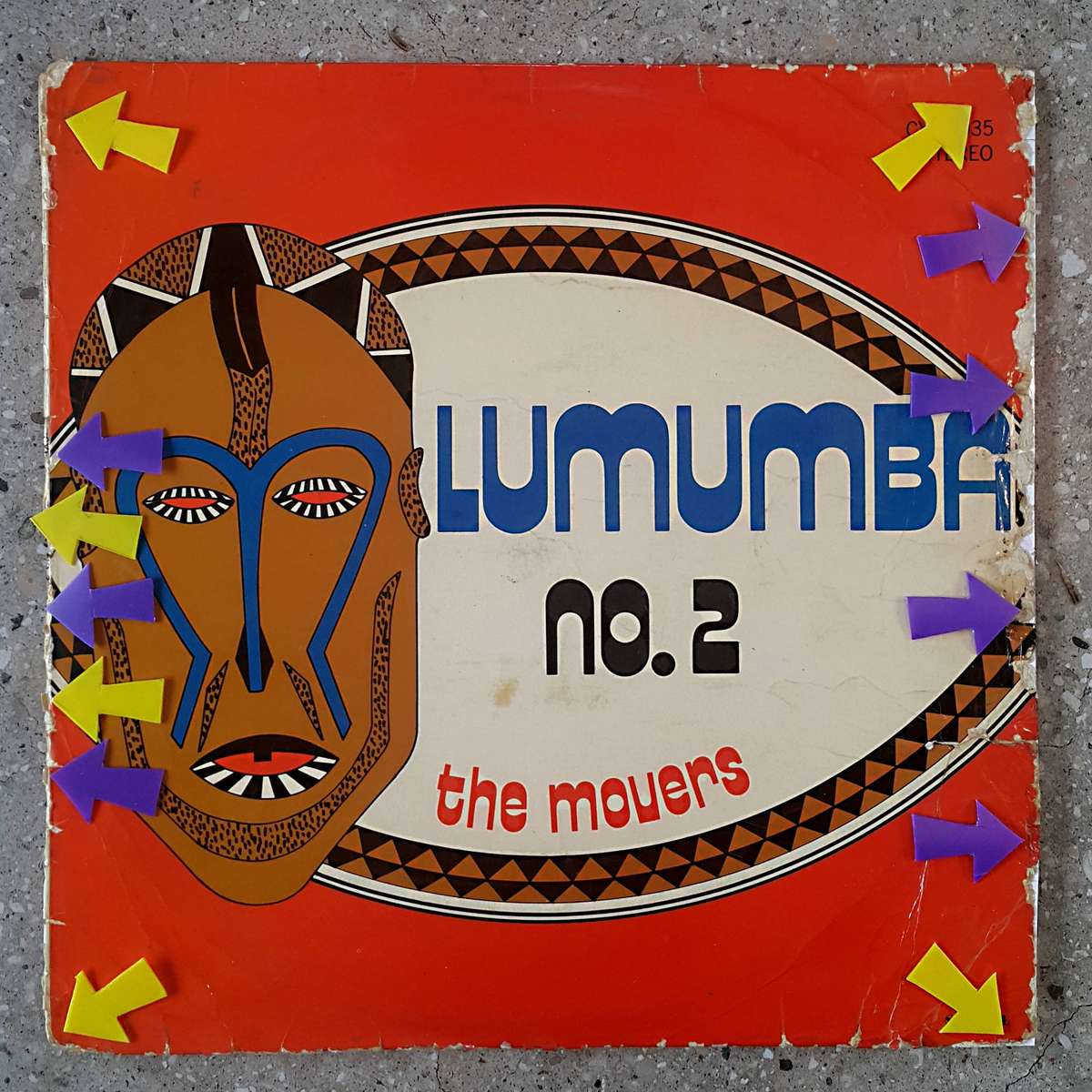 THE MOVERS - LUMUMBA NO. 2 Vinyl, LP, Album Country: South Africa Released: 1975