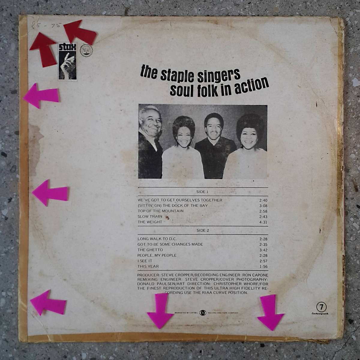 THE STAPLE SINGERS - SOUL AND FOLK IN ACTION