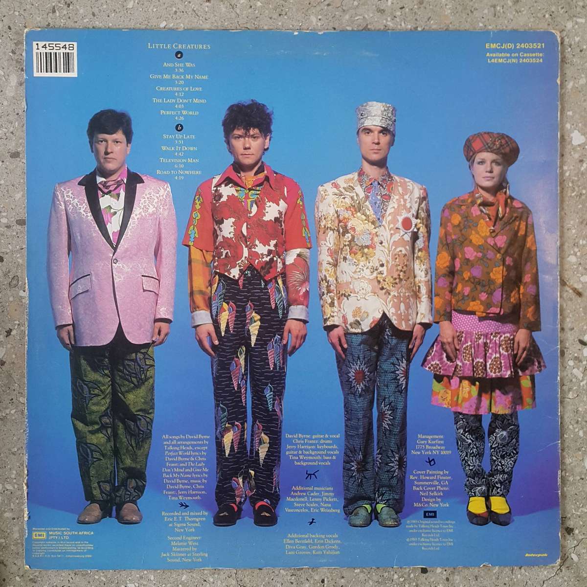 TALKING HEADS - LITTLE CREATURES Vinyl, LP, Album Country: South Africa Released: 1985
