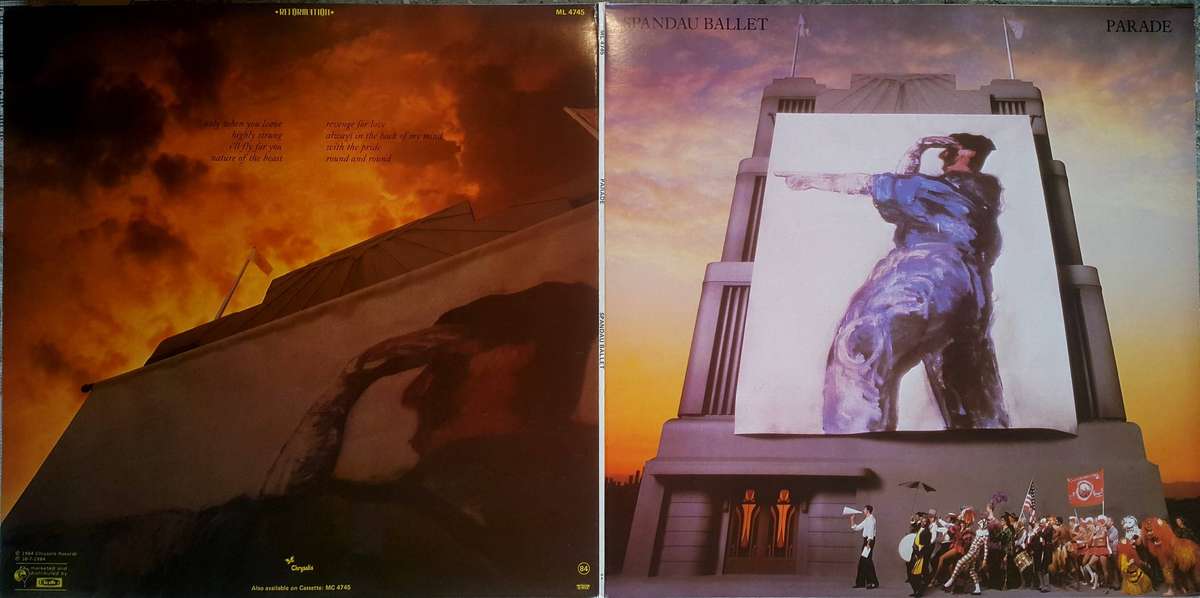 SPANDAU BALLET - PARADE Vinyl, LP, Album, Gatefold Country: South Africa Released: 1984