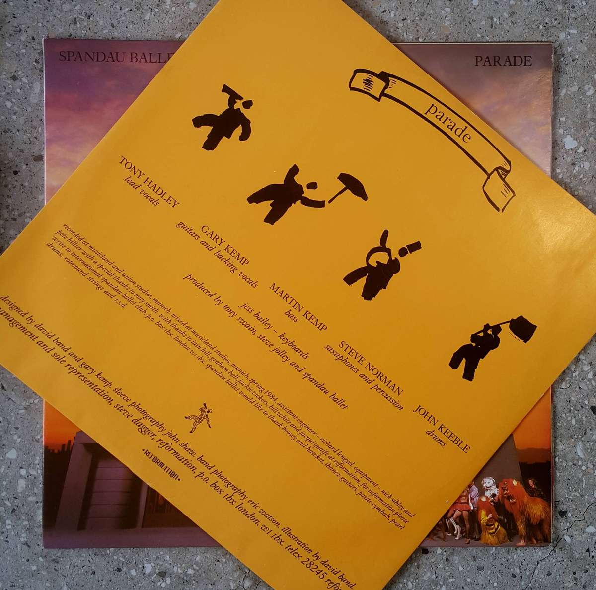 SPANDAU BALLET - PARADE Vinyl, LP, Album, Gatefold Country: South Africa Released: 1984