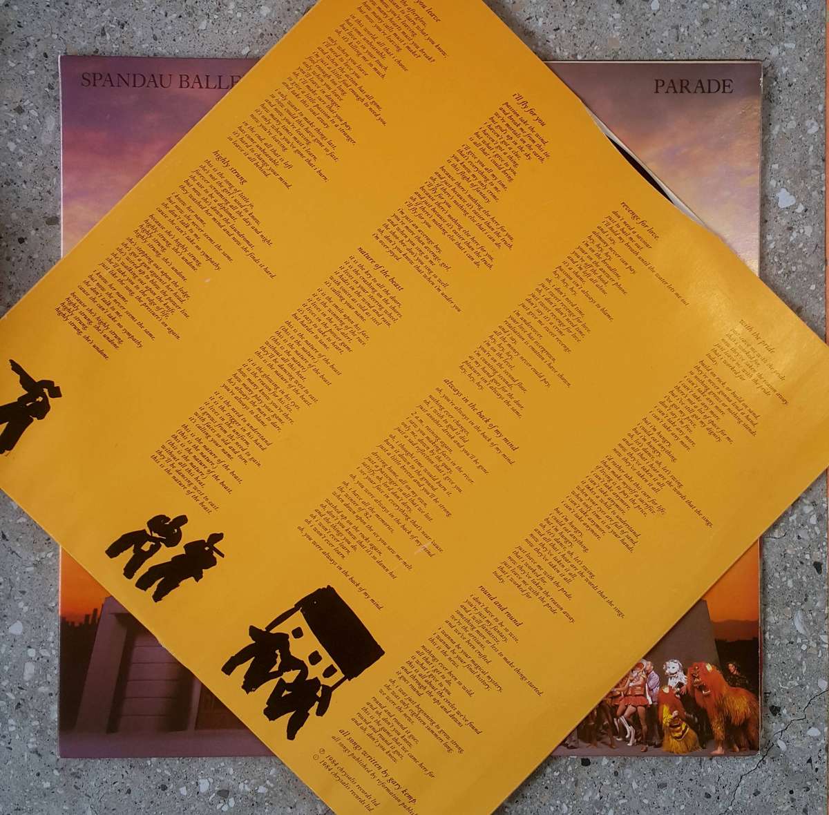 SPANDAU BALLET - PARADE Vinyl, LP, Album, Gatefold Country: South Africa Released: 1984