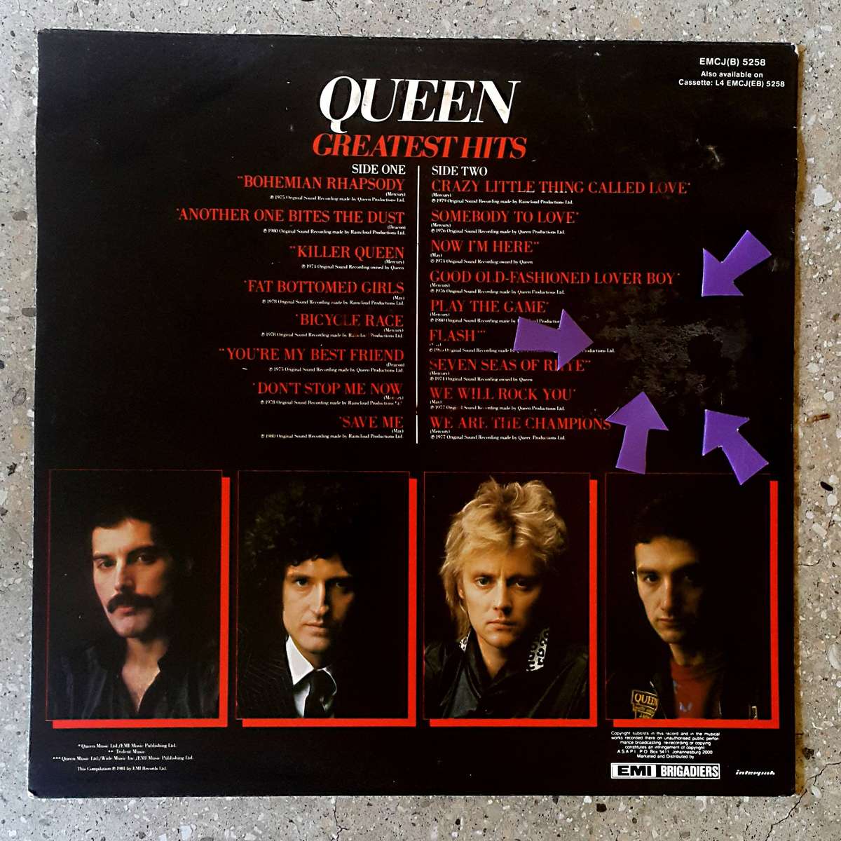 QUEEN - GREATEST HITS Vinyl, LP, Compilation Country: South Africa Released: 1981