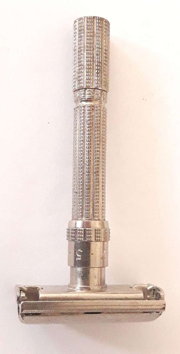 Vintage Gillette 1963 (I2) Slim Adjustable Safety Razor