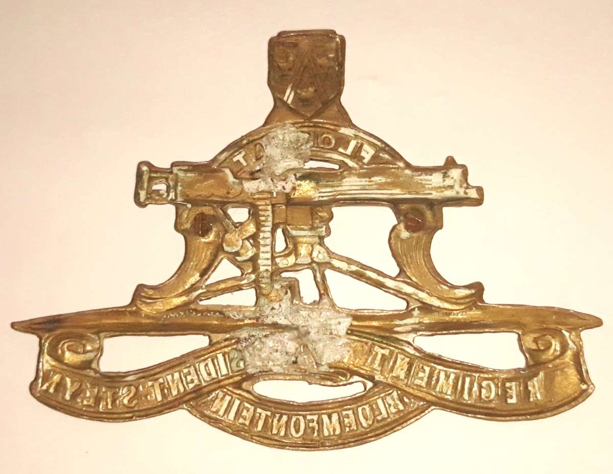 WW2 Regiment President Steyn Cap Badge